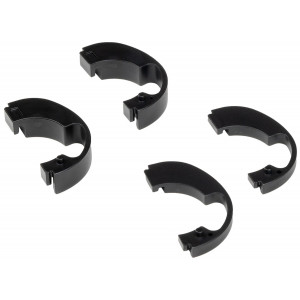 Headset spacer set Cube Asymmetric 1-1/8" for Hybrid cable routing stems