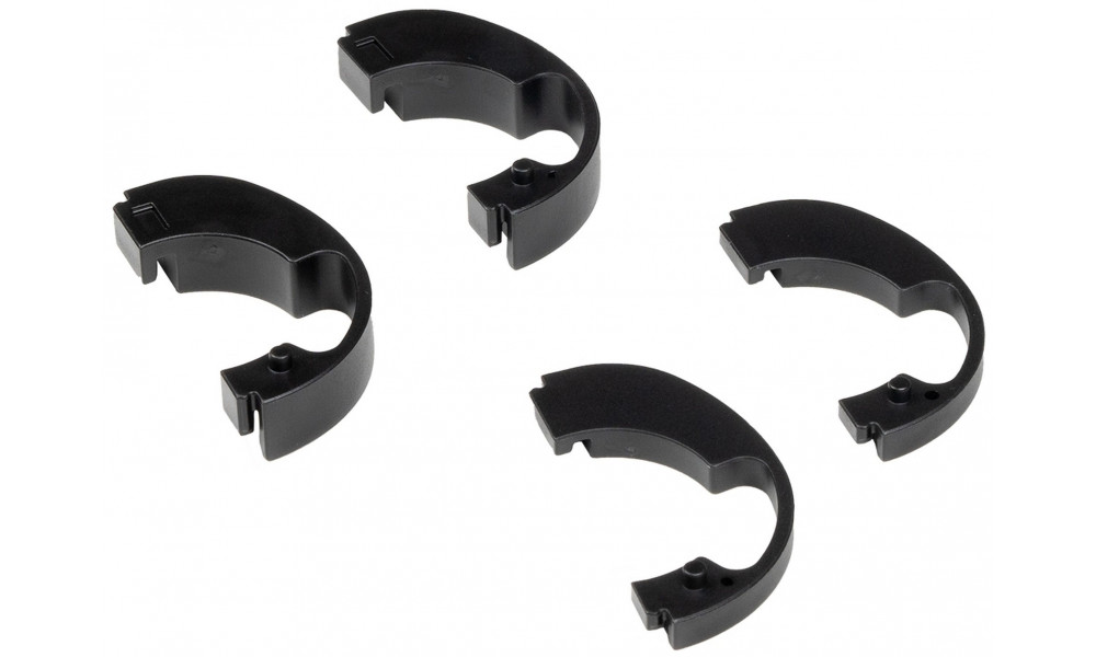 Headset spacer set Cube Asymmetric 1-1/8" for Hybrid cable routing stems - 1
