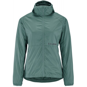 Jacket Cube Gravel WS All-Weather mint