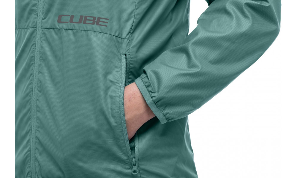 Jacket Cube Gravel WS All-Weather mint - 3