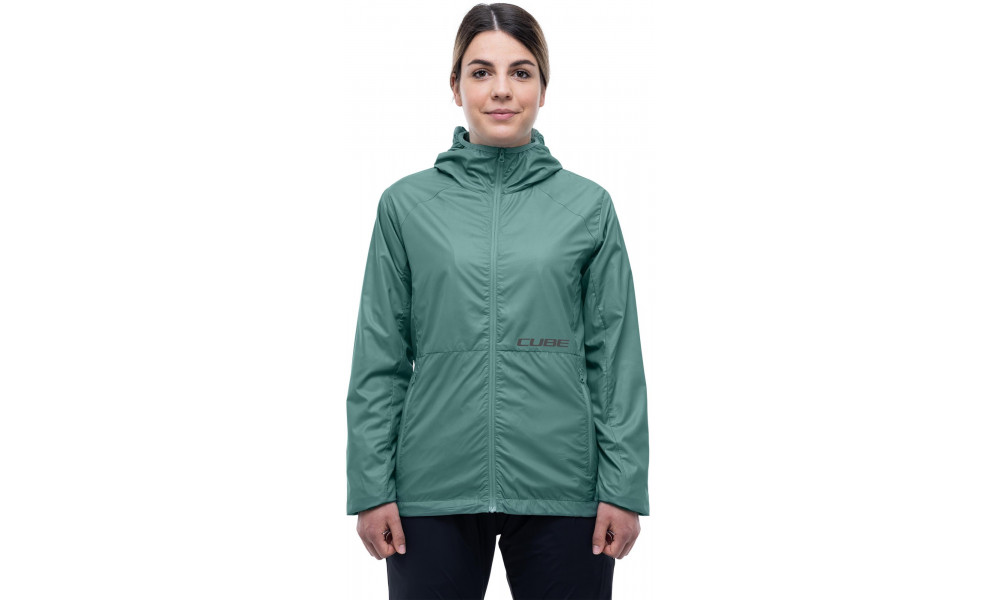 Jacket Cube Gravel WS All-Weather mint - 5