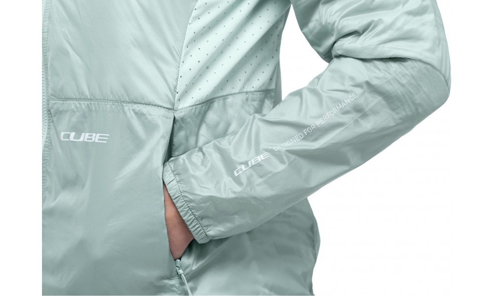Jacket Cube Gravel Light Iso WS mint - 5