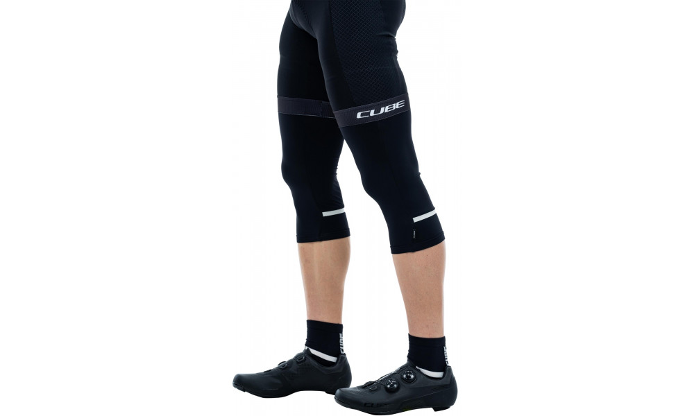 Knee warmers Cube black - 2