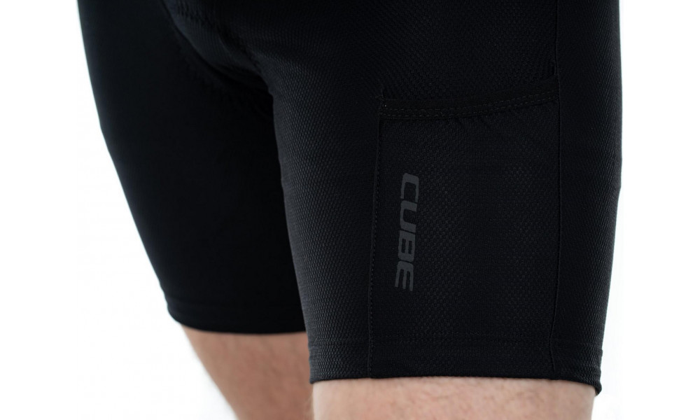 Нижние велошорты с лямками Cube Liner black - 2