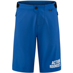 Shorts Cube Baggy Rookie X Actionteam MTB with liner blue