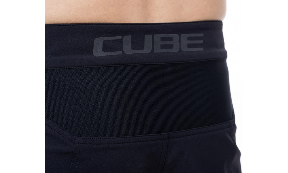 Велошорты Cube Baggy x Actionteam MTB black - 3
