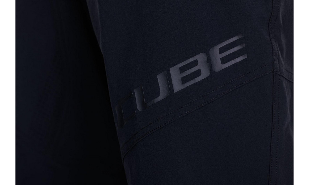 Велошорты Cube Baggy x Actionteam MTB black - 4