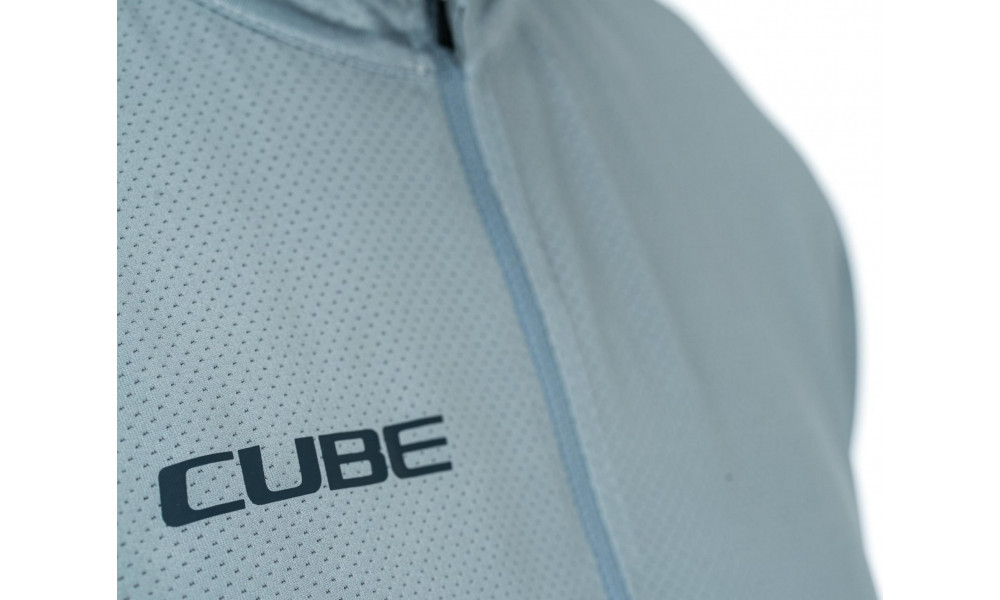Веломайка Cube MTB CMPT S/S Half Zip grey - 2