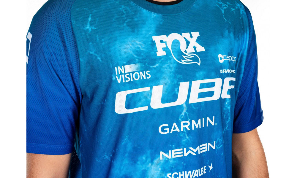 Веломайка Cube X Actionteam MTB S/S blue'n'green - 4