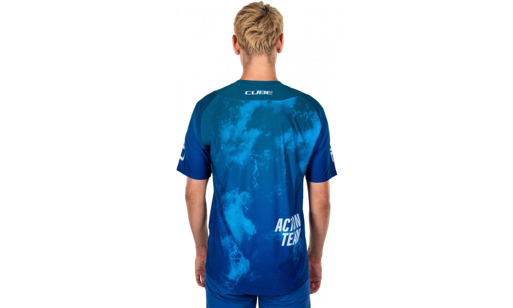 Веломайка Cube X Actionteam MTB S/S blue'n'green - 5