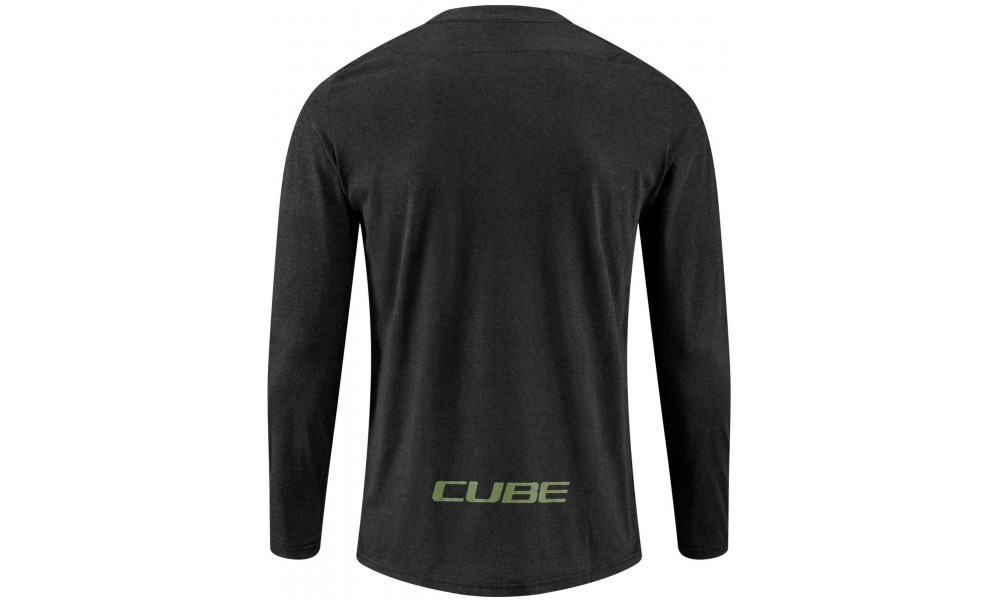 Jersey Cube Round Flow MTB L/S black - 6