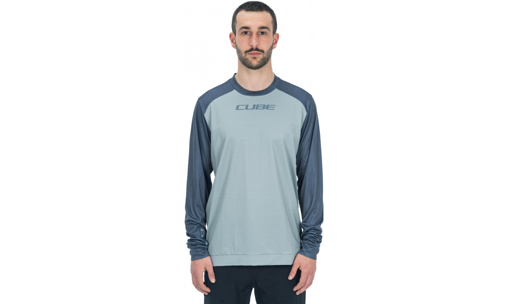 Веломайка Cube Round MTB L/S grey'n'anthracite - 5