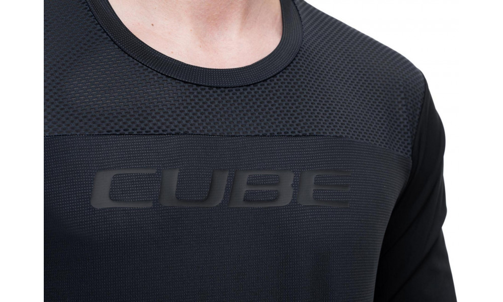 Jersey Cube Round Pro MTB L/S black - 6