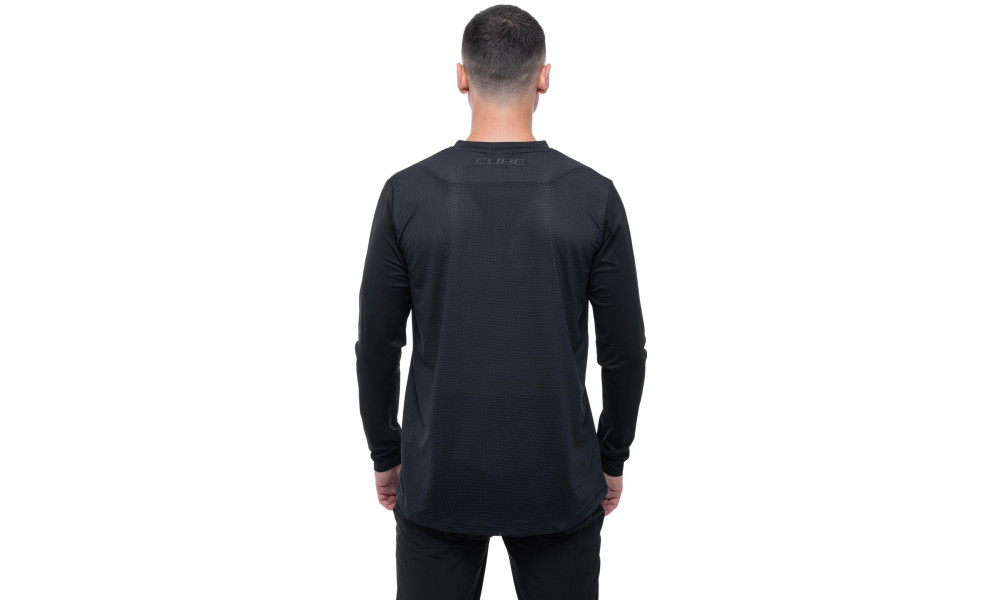 Jersey Cube Round Pro MTB L/S black - 7