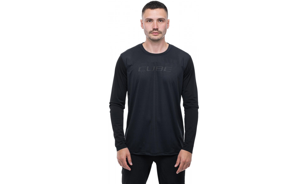 Веломайка Cube Round Pro MTB L/S black - 8