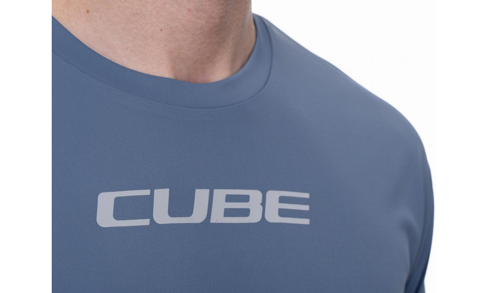 Веломайка Cube Round TECH MTB S/S smoke blue - 2