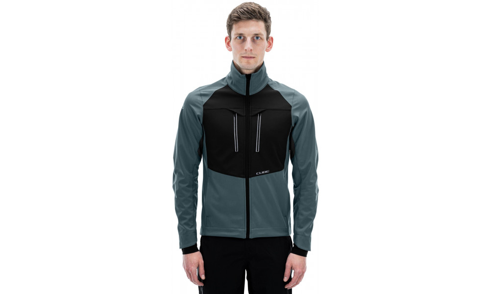 Jacket Cube Softshell 365 MTB black'n'grey - 7
