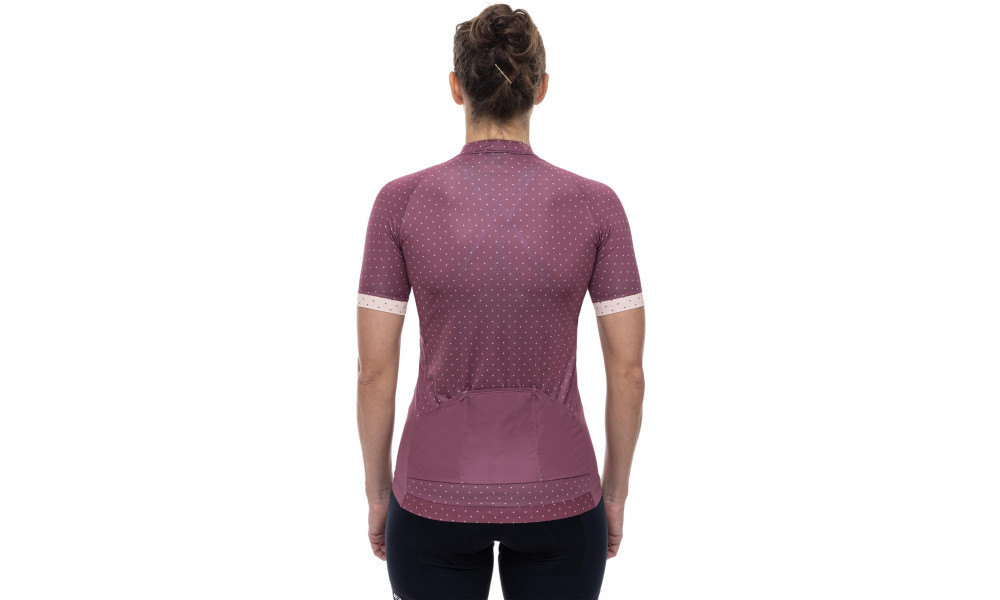 Jersey Cube MTB WS S/S Half Zip berry - 2