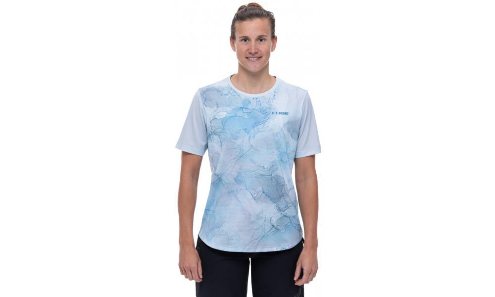 Jersey Cube Round MTB WS S/S marble - 3