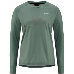 Веломайка Cube Round MTB WS L/S green