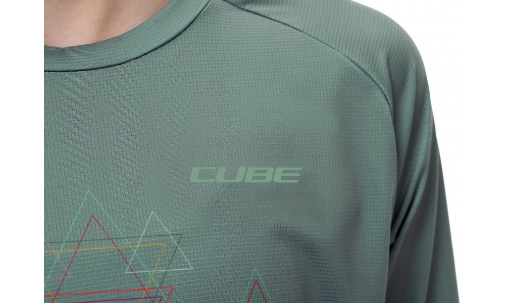 Веломайка Cube Round MTB WS L/S green - 2