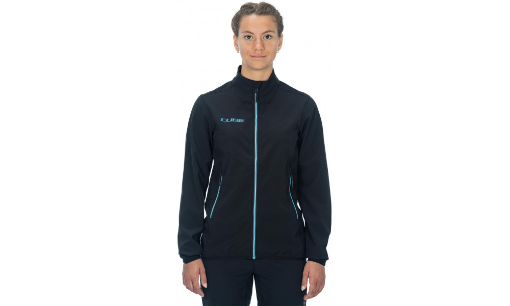 Jacket Cube Softshell CMPT MTB WS black'n'blue - 5
