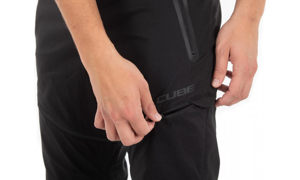 Велоштаны Cube Zip Off MTB black - 2