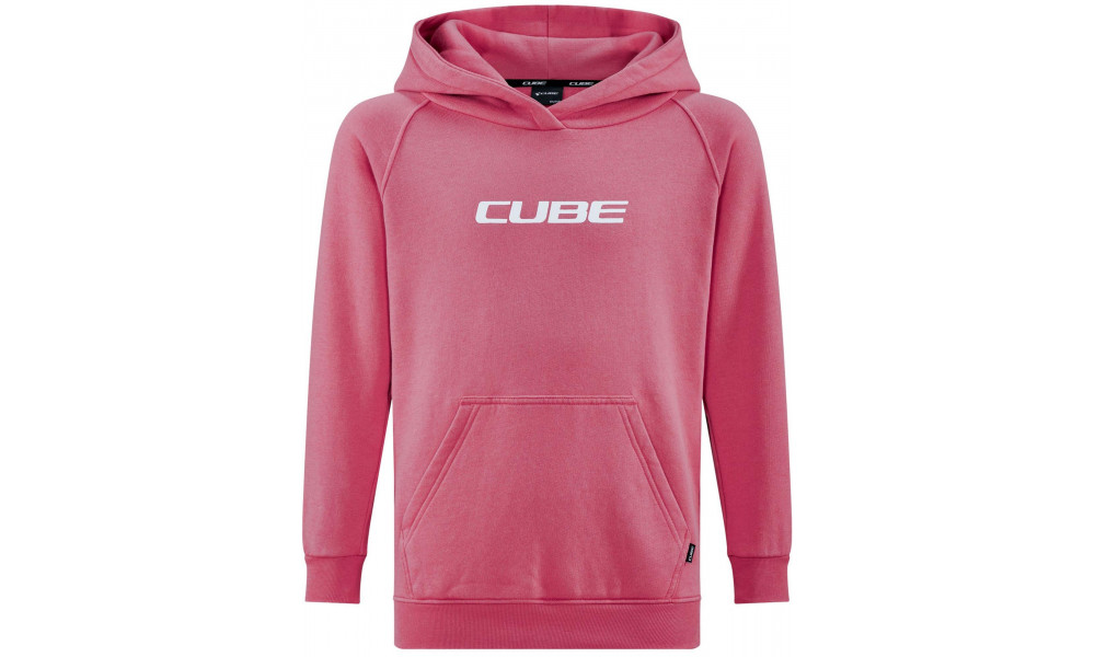Кофта с капюшоном Cube Organic Rookie light pink - 1