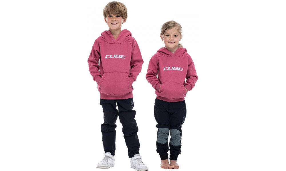 Hoodie Cube Organic Rookie light pink - 2