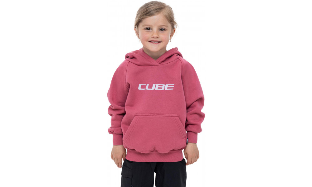 Кофта с капюшоном Cube Organic Rookie light pink - 4