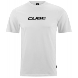 Майка Cube Organic Classic Logo white'n'black