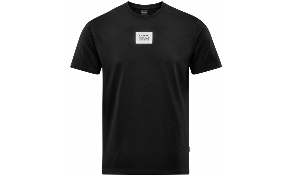 T-Shirt Cube Organic Logowear GTY Fit black - 1