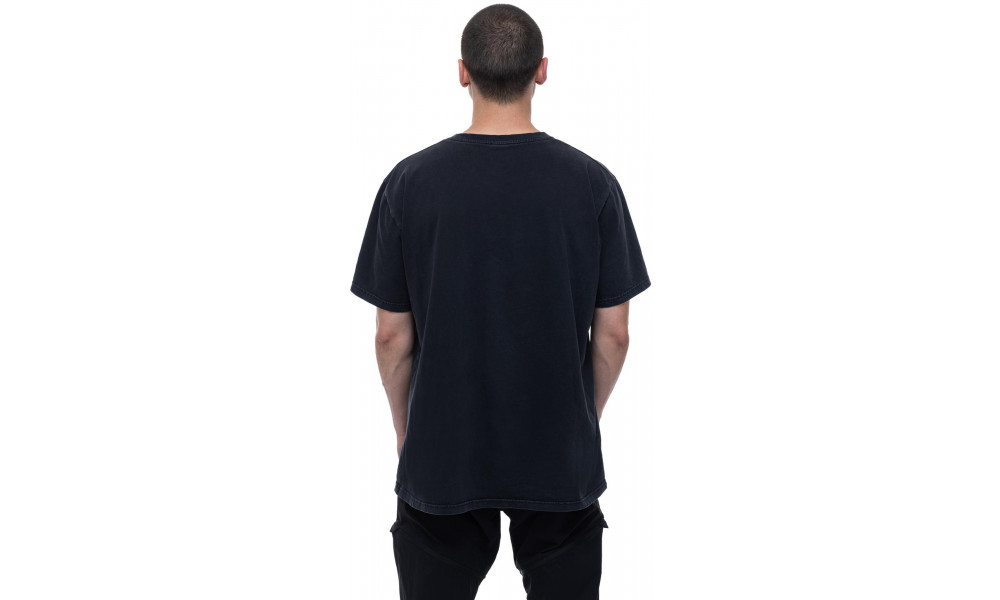 T-Shirt Cube Organic Script GTY Fit washed black - 2