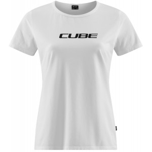 Майка Cube Organic WS Classic Logo white