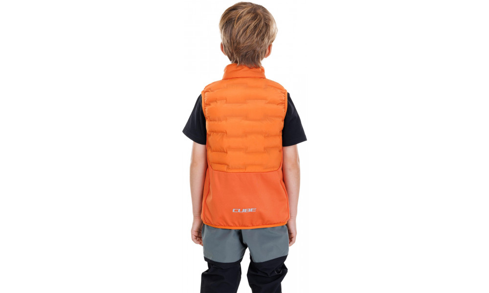 Веложилет Cube Padded Rookie orange - 4