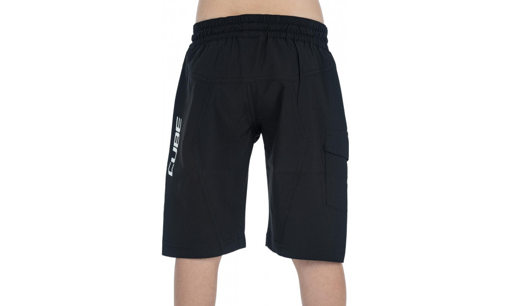 Shorts Cube Baggy Rookie Road/XC black'n'white - 2