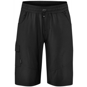 Shorts Cube Baggy Rookie Road/XC with liner black'n'white