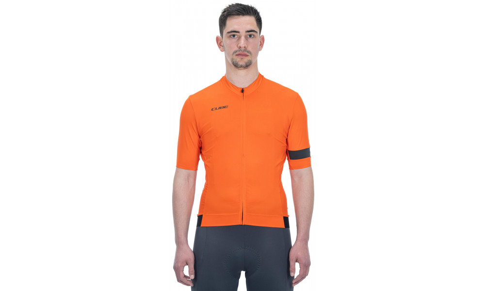 Jersey Cube Flash Road/XC S/S orange - 5