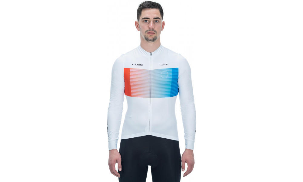 Веломайка Cube Road/XC L/S white'n'blue'n'red - 5