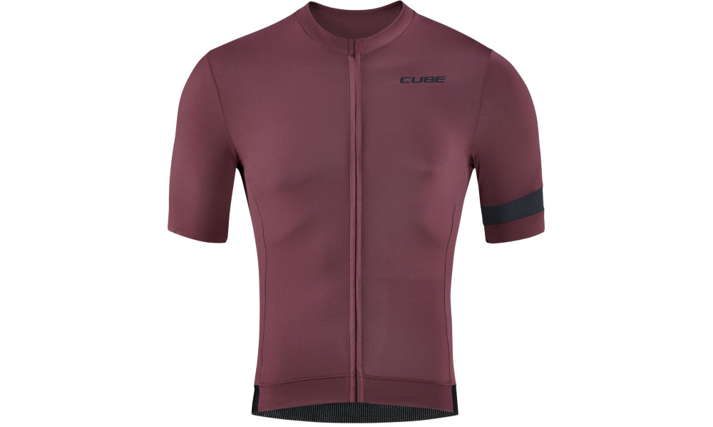 Jersey Cube Road/XC S/S dark red - 1