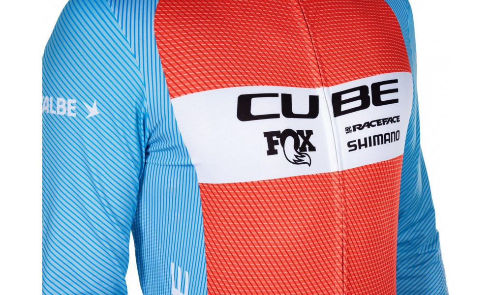 Веломайка Cube X Factory Racing Road/XC L/S blue'n'orange - 2