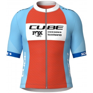 Веломайка Cube X Factory Racing Road/XC S/S blue'n'orange