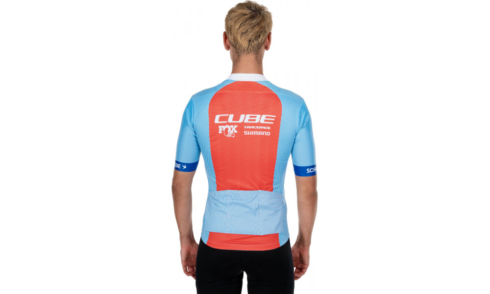 Веломайка Cube X Factory Racing Road/XC S/S blue'n'orange - 2