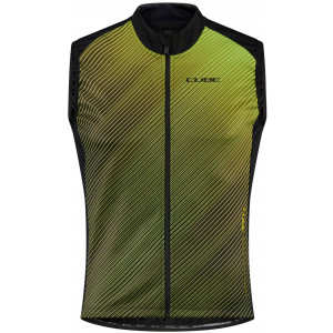Gilet Cube Softshell Road/XC Safety black'n'neon yellow