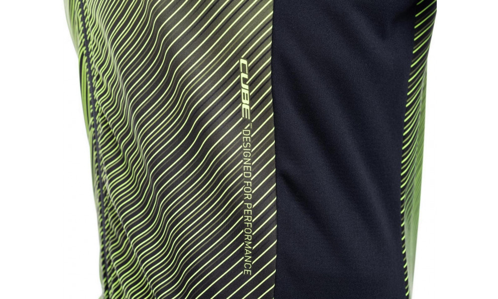 Веложилет Cube Softshell Road/XC Safety black'n'neon yellow - 3