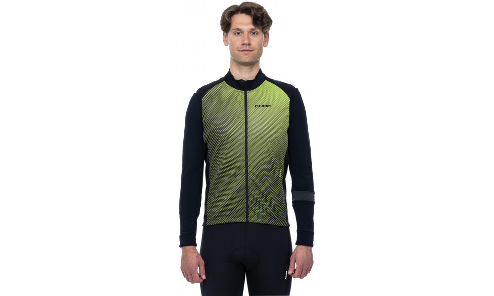 Gilet Cube Softshell Road/XC Safety black'n'neon yellow - 5