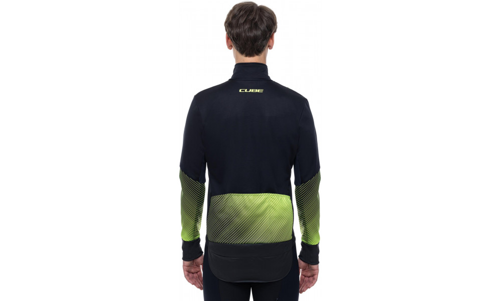 Jacket Cube Softshell Road/XC Safety black'n'neon yellow - 4