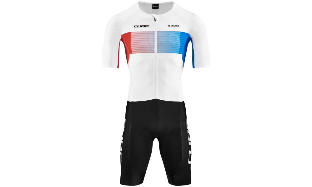 Спортивный костюм для велоспорта CubeTriathlon Road/XC black'n'blue'n'white - 1