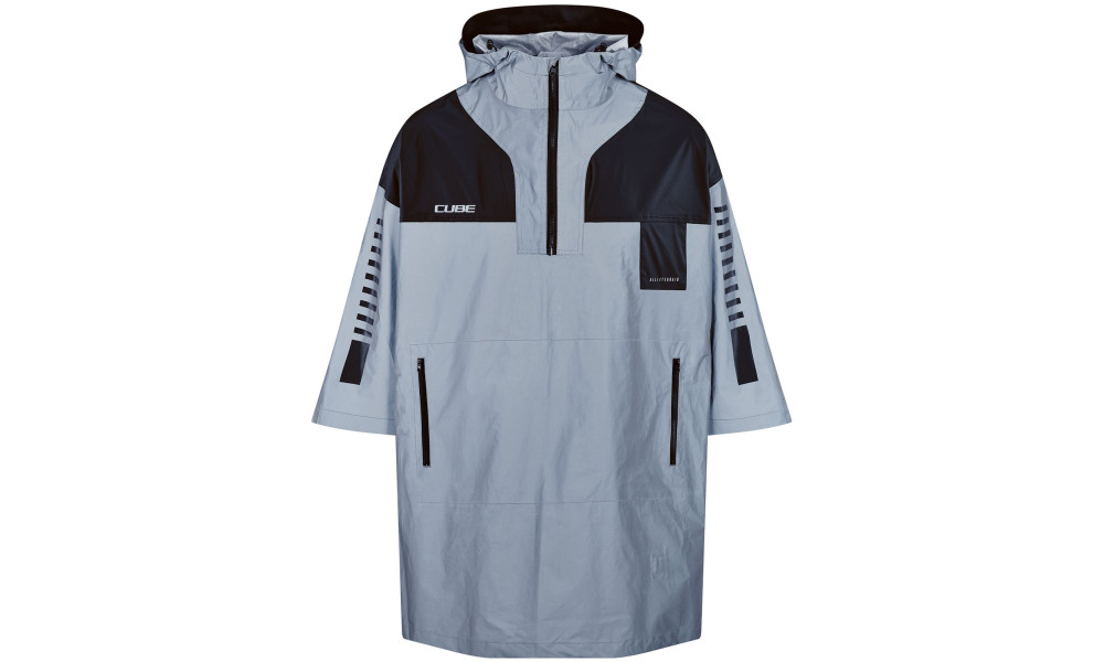 Пончо от дождя Cube Utility Road/XC Safety silver'n'grey - 1