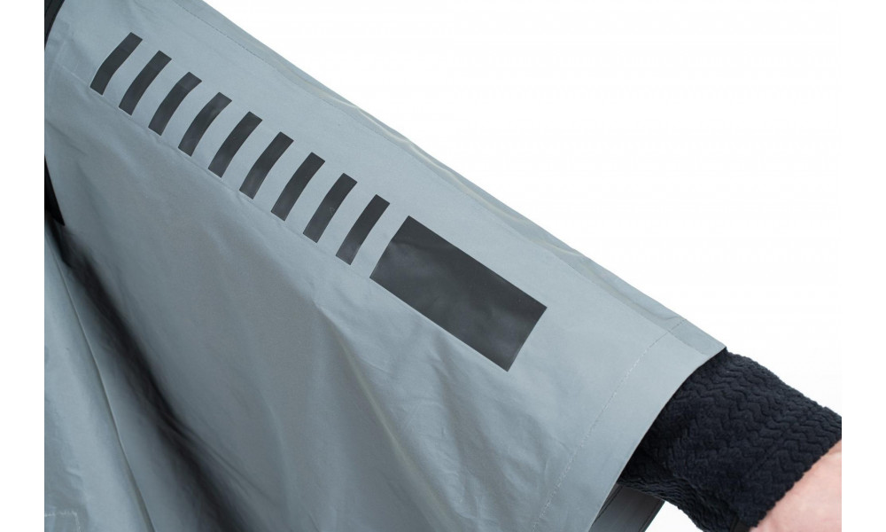 Poncho Cube Utility Road/XC Safety silver'n'grey - 4